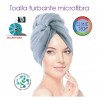 SECAR EL PELO CON MICROFIBRA - TURBANTE