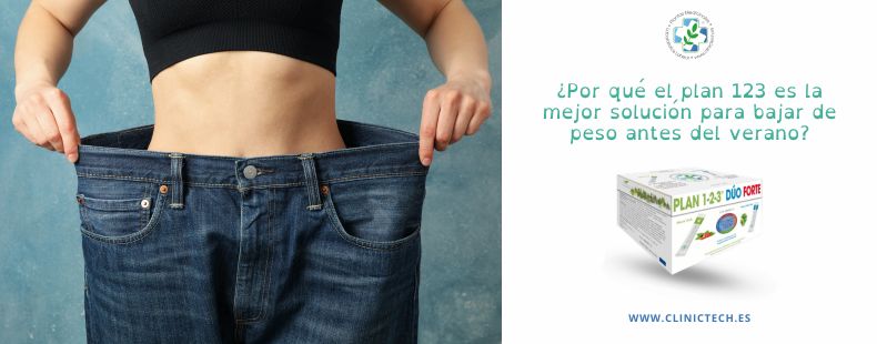 ¿Por qué el plan 123 es la mejor solución para bajar de peso antes del verano?
