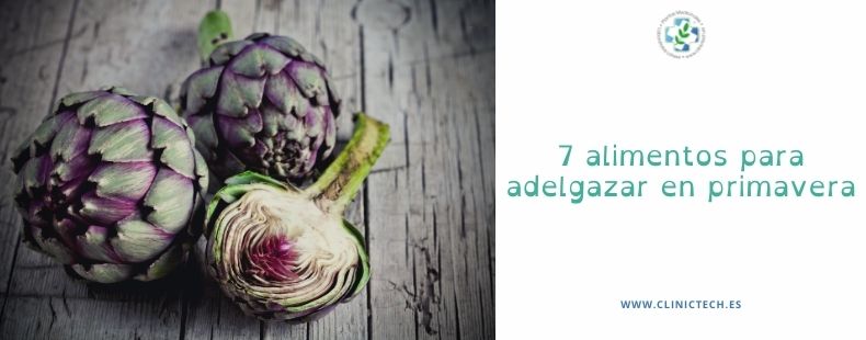 7 alimentos para adelgazar en primavera